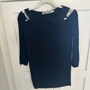 Revolve Michael Stars cold shoulder sweater